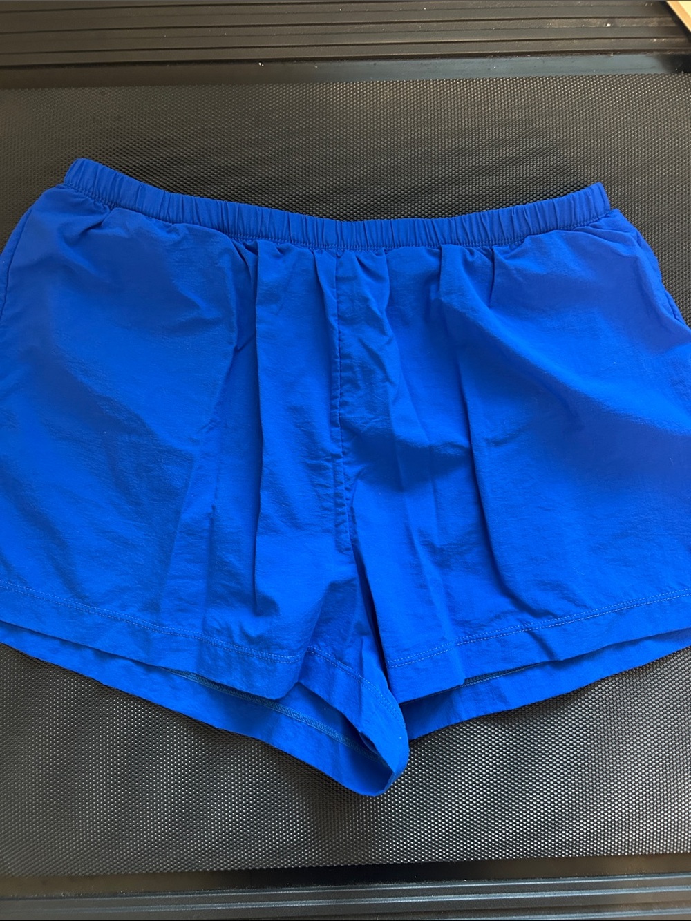 Lands' End Women's Regular Swim Shorts Board Skort Trunks Royal Blue Size 14